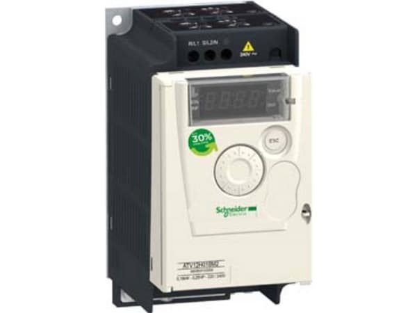 Schneider Electric ATV12P055M2, Svart, Vit, IP20, 72 mm, 102,2 mm, 143 mm, 700 g