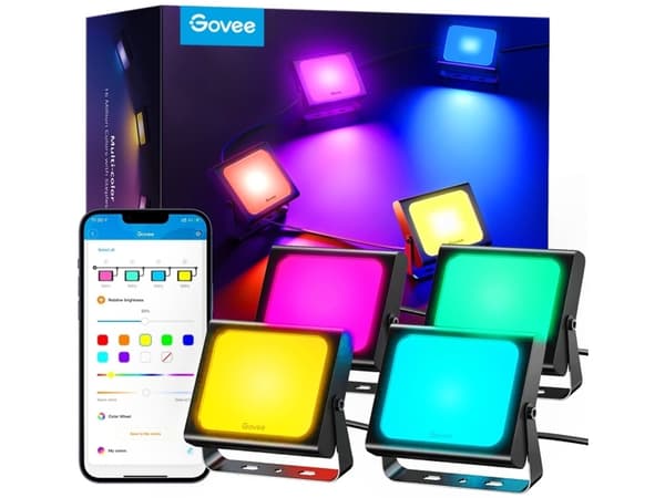Govee H7060; LED-valonheittimet; RGBICWWW, IP65, Bluetooth, Wi-Fi