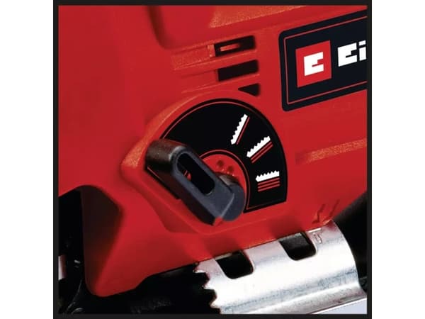 Einhell TC-JS 80/1 Kit, Övre handtag, Svart, Röd, 45°, Plast, Stål, Trä, 3000 spm, 8 cm