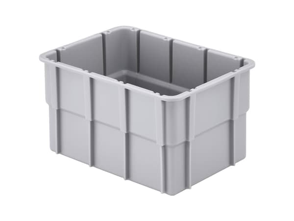Alutec 75220 Brugskasser Kan stables (L x B x H) 181 x 131 x 101 mm Grå 1 stk
