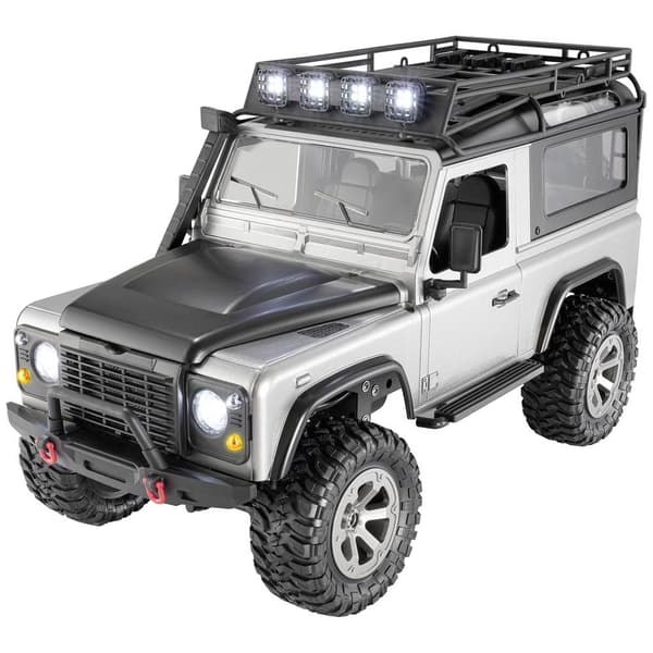 Reely Silver Borst motor 1:16 RC modellbil Elektrisk Crawler Fyrhjulsdrift (4WD) RtR 2,4 GHz inkl. batteri & laddare
