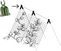 Miniatyrbilde 2 av 4: Bradas Peak-kontakt, justerbar for 8mm stolper - 4 stk/pk