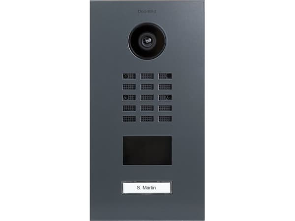 DoorBird DoorBird D2101V IP Video Türstation V4A Edelstahl, RAL 7015