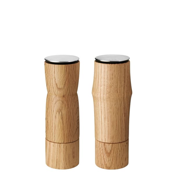 Stelton - Storm salt  pepper mill 2 Pcs oak