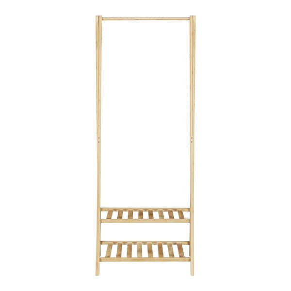 Klädställning Öckerö 150x60x40 cm bambu [en.casa]
