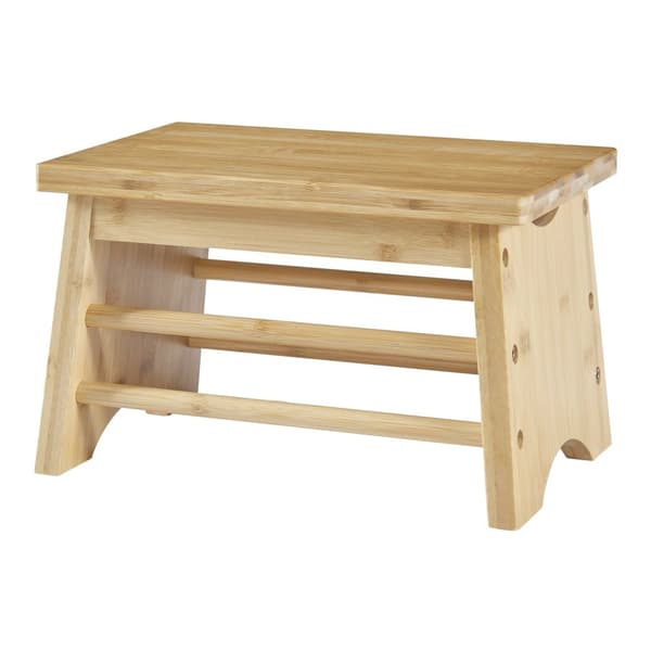 Stegpall Ryslinge 33x21,5x20 cm bambu [en.casa]