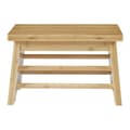 Miniatyrbild 5 av 6: Stegpall Ryslinge 33x21,5x20 cm bambu [en.casa]