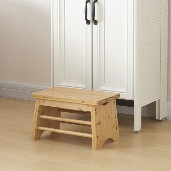 Stegpall Ryslinge 33x21,5x20 cm bambu [en.casa]