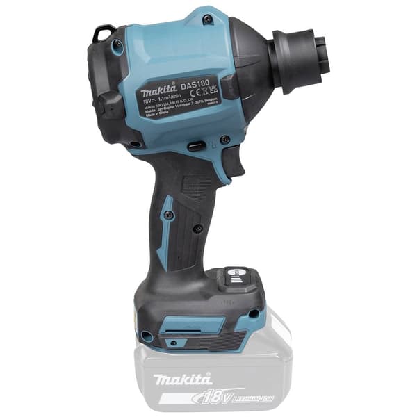 Makita DAS180Z Batteridriven fläkt Luftflödeshastighet 1.1 m³/min Lufthastighet 200 m/s Li-Ion 18 V exkl. batteri/ladda