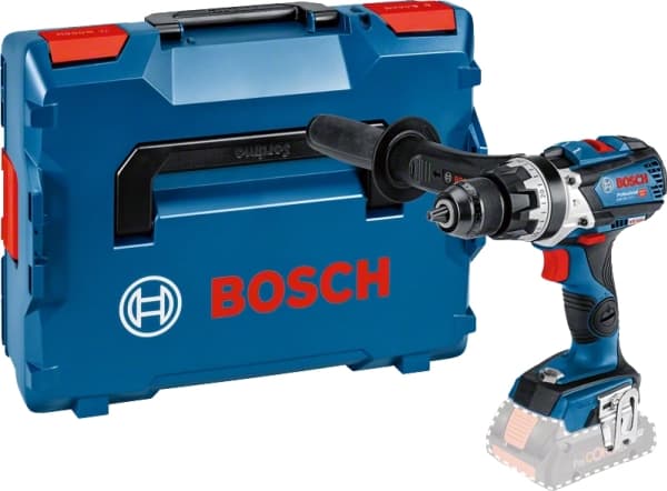 Bosch GSB 18V-110 C Professional - Hammerbor/driver - trådløs - 2 hastigheter - nøkkelfri borhylse 13 mm - 110 N·m - 2 batterier - 18 V