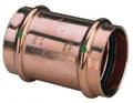 Miniatyrbilde 1 av 2: VIEGA Profipress skydemuffe 42 mm kobber SC-contur