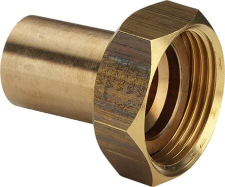 VIEGA Sanpress forskruning ¾"x15mm af rødgods, SC-Contur nippel/muffe