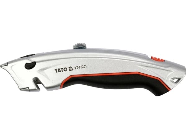 Yato kniv med trapesblad 1 + 3 blader 61 x 33 mm (YT-75201)