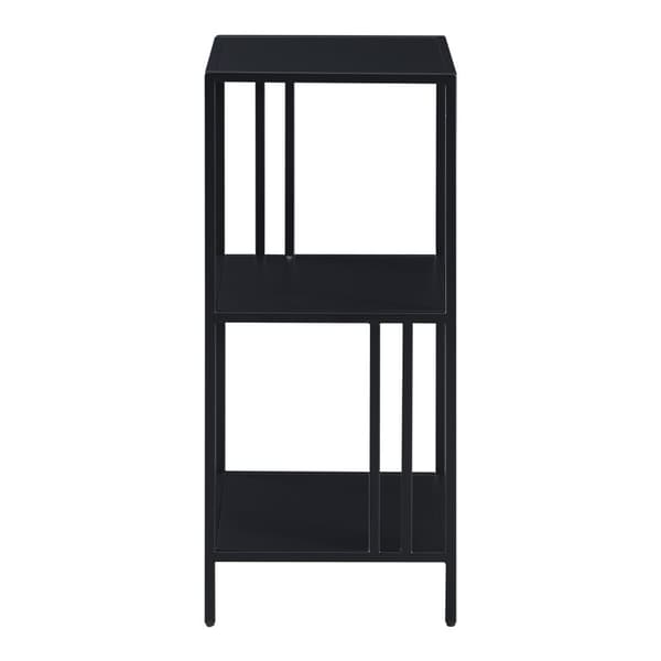Hylla Kumlinge 80x35x35 cm stål svart [en.casa]