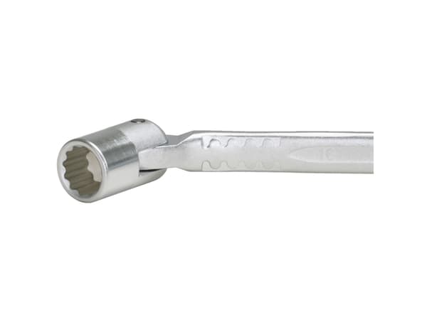 KS Tools Doppel-Gelenkschlüssel 12x13mm auf Hänger 517.0303-E, 1 stykker, Kromvanadiumstål, 22,3 cm, 172 g
