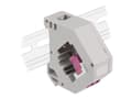 Miniatyrbild 2 av 5: Delock - Adapter för montering av trapetsjack på DIN-skena - LC Duplex - violett