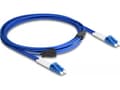 Miniatyrbilde 4 av 4: Delock - Nettverkskabel - LC-enkeltmodus (hann) til LC-enkeltmodus (hann) - 3 m - 3 mm - fiberoptisk - dupleks - 9 / 125 micron - OS2 - halogenfri -
