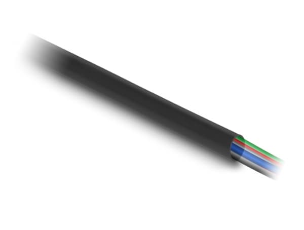 DeLOCK 19009, Musta, PVC-muovi, -40 - 105 °C, 1 kpl, 1 cm, 3000 mm