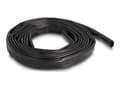 Pikkukuva 1 / 4: DeLOCK 19009, Musta, PVC-muovi, -40 - 105 °C, 1 kpl, 1 cm, 3000 mm