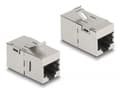 Miniatyrbild 2 av 2: Delock - Trapetskopplare - RJ-45 (hona) - STP - CAT 6a (paket om 2)