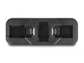 Miniatyrbild 3 av 5: Delock - Modular insert holder - keystone LSA set, with clip-on holder - CAT 6 - RJ-11, RJ-45 - svart