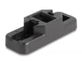 Miniatyrbild 2 av 5: Delock - Modular insert holder - keystone LSA set, with clip-on holder - CAT 6 - RJ-11, RJ-45 - svart