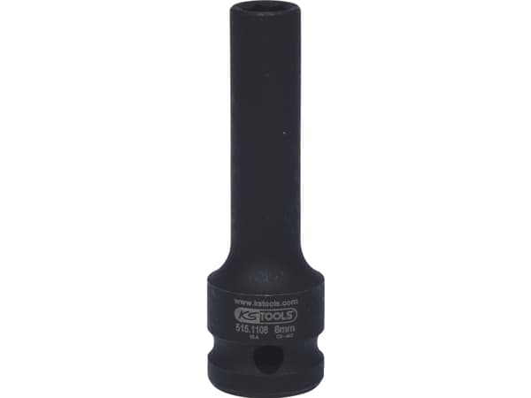 KS Tools 515.1130-E, Kraftpipe, Sort, 1 hoder, 1/2", Metrisk, 30 mm