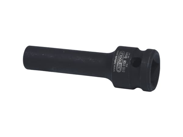 KS Tools 515.1130-E, Kraftpipe, Sort, 1 hoder, 1/2", Metrisk, 30 mm