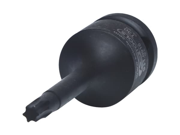 KS TOOLS Werkzeuge-Maschinen GmbH 1/2" Torx-kärkipistorasia, pitkä, T40, ripustimella (911.0916-E)