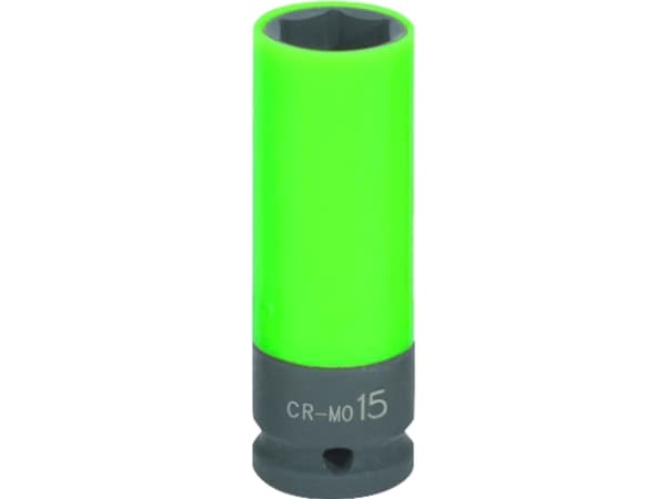 KS Tools 515.1076-E, Slaghylsa, Grön, 1 huvuden, 1/2", Metrisk, 21 mm