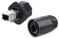 Miniatyrbilde 4 av 5: Alcasa IC06-R102, RJ45, Sort, Kopper, Plast, Silikagel, IP65, IP67, -40 - 80 °C