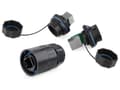 Miniatyrbilde 5 av 5: Alcasa IC06-R102, RJ45, Sort, Kopper, Plast, Silikagel, IP65, IP67, -40 - 80 °C