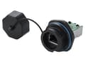 Miniatyrbilde 2 av 5: Alcasa IC06-R102, RJ45, Sort, Kopper, Plast, Silikagel, IP65, IP67, -40 - 80 °C
