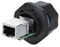Miniatyrbilde 1 av 5: Alcasa IC06-R102, RJ45, Sort, Kopper, Plast, Silikagel, IP65, IP67, -40 - 80 °C