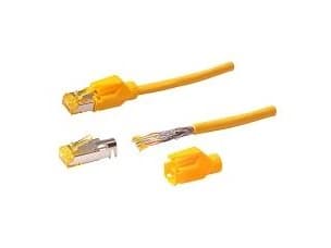 Hirose TM31P-TM-88P(01), RJ-45, Gul, Cat6a, Guld, 125 V, 1 A