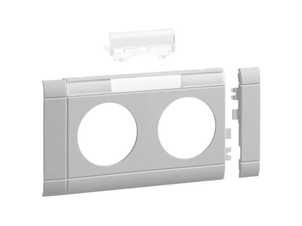 Hager GB080217035, Grå, ABS synthetics, 1 styck