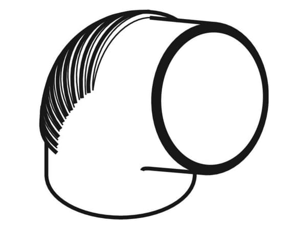56 mm x 67° Bøjning Silent db20 Geberit