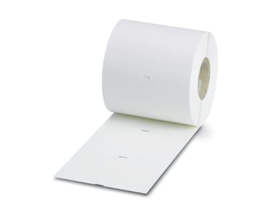 Phoenix Contact WML 14 (25X19)R - Kabelmarker-Etikett Etiketten je Blatt: 1500 WML 14 (25X19)R Weiß Inhalt: 1 Rolle(n (0817536)
