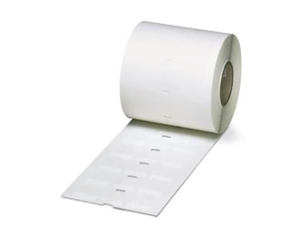 Phoenix WML 5 (25X10)R, vit, PVC, termotransfer, Tyskland, RoHS, 25,4 mm