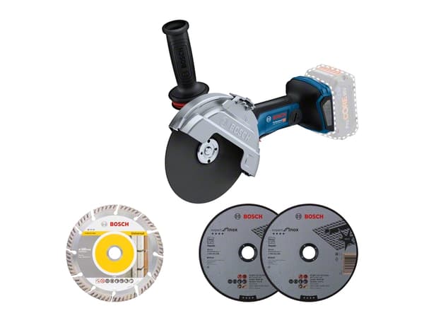 Bosch VINKELSLIPPER GWS 18V-180 PC SOLO - SOLO