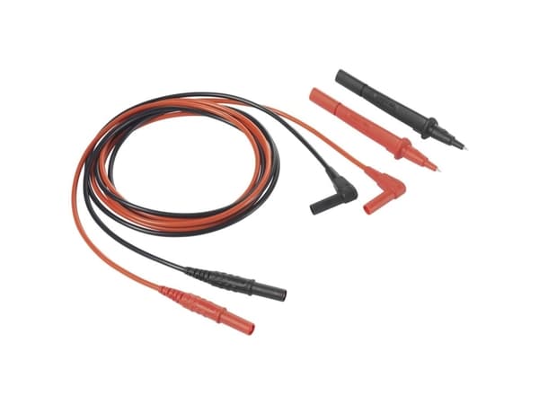 VOLTCRAFT VC801 Prøveledning Stik 4 mm Testspids 1.5 m Sort-rød 1 stk