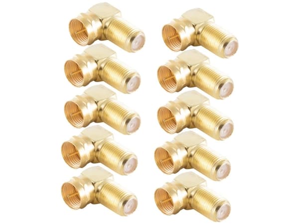 shiverpeaks BS15-301814, F-typ, F, F, Manlig kontakt, Kvinnlig kontakt, 90°
