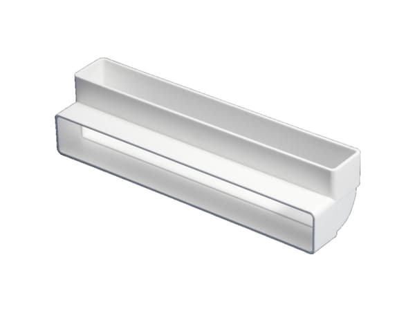 Rittal 3286.990, Luftdeflektor, Grå, 140 g, 1 stykker
