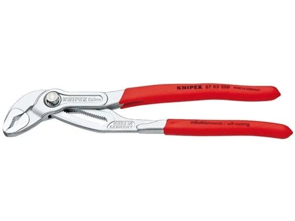 Knipex 87 03 250, Tång, 5 cm, 4,6 cm, Stötbeständig, Dielektrisk, Kromvanadiumstål, Plast, Plast