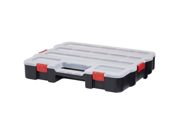 VISO POLYMAX38 Universal Assortment Box Antal fack: 17 Fast indelning, Variabel indelning Innehåll 1 st