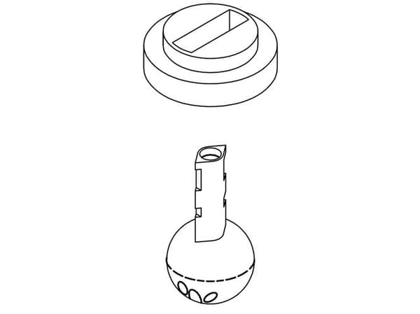Damixa blandningskula S45-47 48018