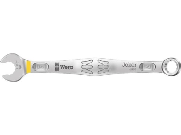 Wera 05020199001 6003 Joker 7 Gaffelnøgle Nøglebredde (metrisk) (kun til del) 7 mm