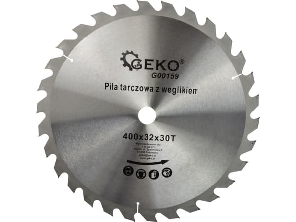 Geko SIRKELSAG 400x32mm 30 TENNER WIDIA