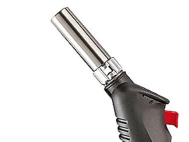 Kemper blåslampa med piezo - Blåslampans huvud 7/16'' för skruvning på 600 ml gasbehållare
