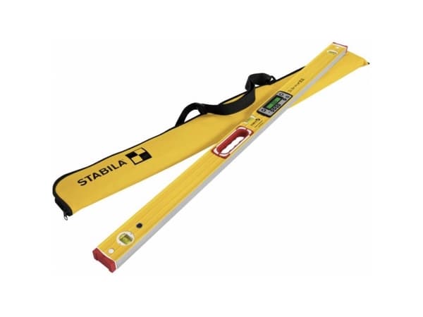 Stabila TECH 196 DL 19826 Digitale vaterpas med skridsikring, inkl. taske 122 cm 0.5 mm/m
